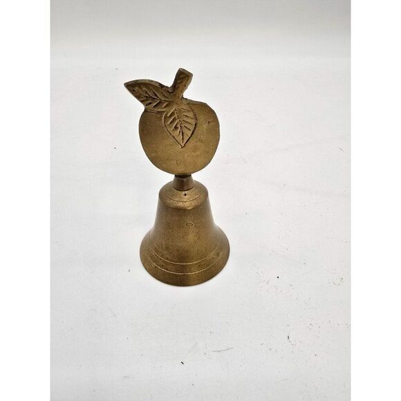 Brass Apple Top Decorative Bell Made In India - Picture 1 of 5